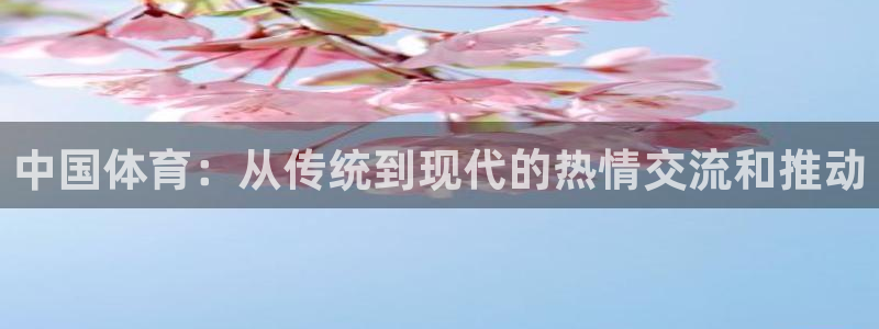 欧亿体育官方正版app娱乐平台:中国体育:从传统到现代的热情